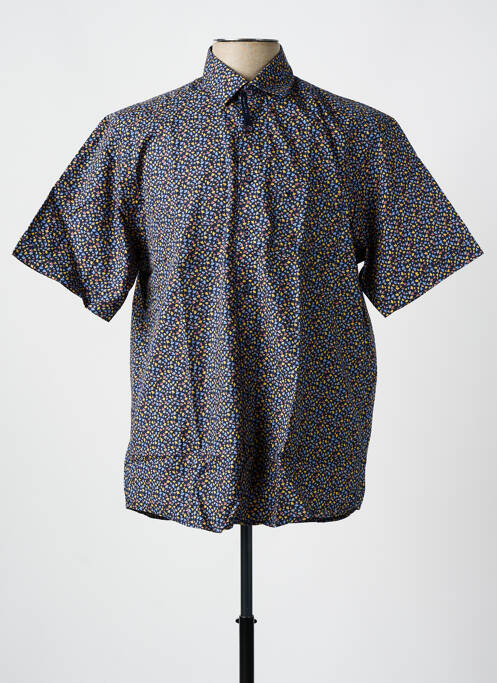 Chemise manches courtes bleu JUPITER pour homme