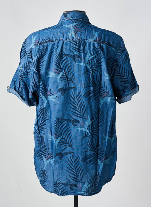 Chemise manches courtes bleu PIONEER homme