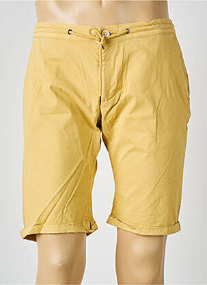 Bermuda taille élastique taille normale jaune PIONEER homme