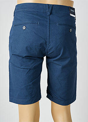 Bermuda stretch taille normale bleu PIONEER homme