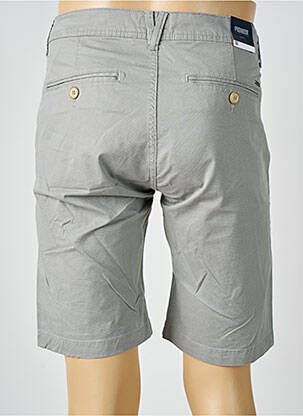 Bermuda stretch taille normale gris PIONEER homme