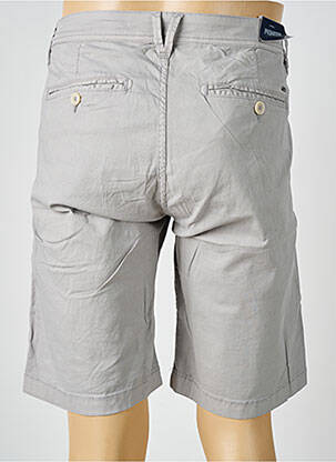 Bermuda stretch taille normale gris PIONEER homme