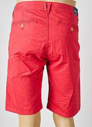 Bermuda stretch taille normale rouge PIONEER homme