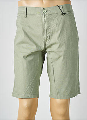 Bermuda stretch taille normale vert PIONEER homme