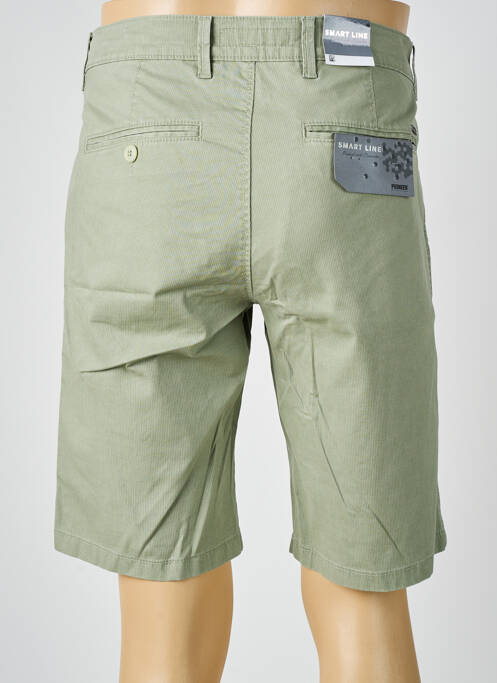Bermuda stretch taille normale vert PIONEER homme