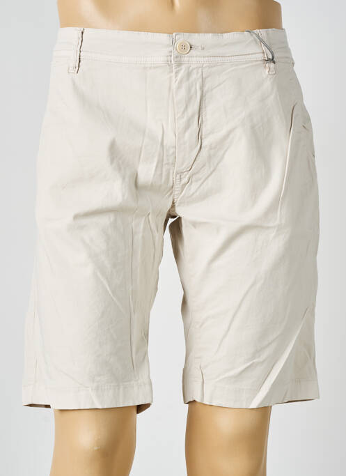 Bermuda beige PIONEER pour homme