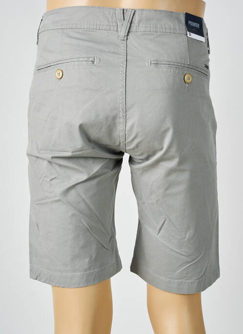 Bermuda gris PIONEER pour homme