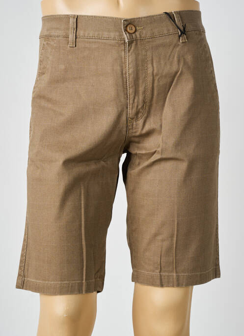 Bermuda marron PIONEER pour homme