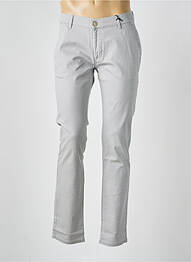 Pantalon chino stretch taille normale gris PIONEER homme
