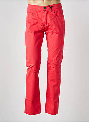 Pantalon slim stretch taille normale rouge PIONEER homme