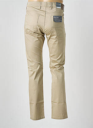 Pantalon slim stretch taille normale beige PIONEER homme