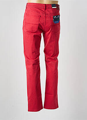 Pantalon droit stretch taille normale rouge PIONEER homme