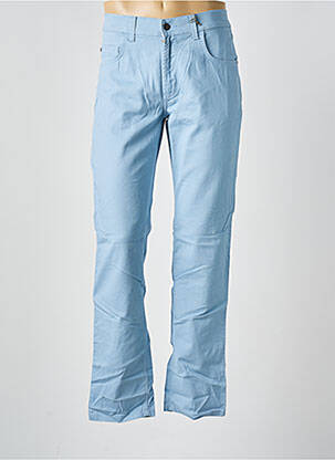 Pantalon droit stretch taille normale bleu PIONEER homme