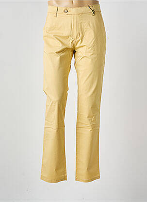 Pantalon chino stretch taille normale jaune PIONEER homme