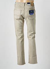 Jeans coupe slim beige PIONEER pour homme seconde vue