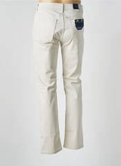 Pantalon droit beige PIONEER pour homme seconde vue