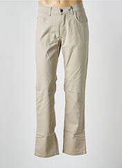 Pantalon droit beige PIONEER pour homme seconde vue