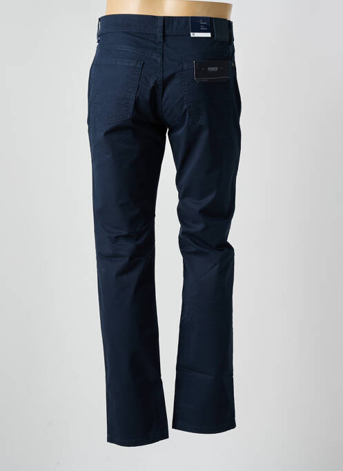 Pantalon droit stretch taille normale bleu PIONEER homme