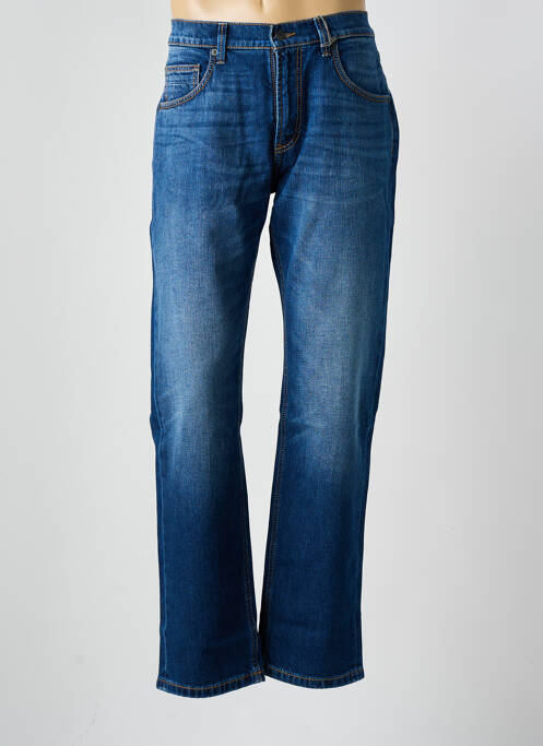 Jeans coupe droite bleu PIONEER pour homme