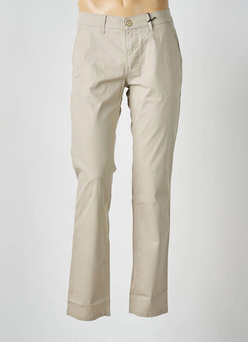 Pantalon chino beige PIONEER pour homme