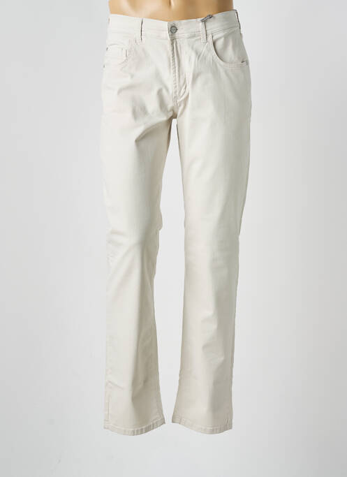 Pantalon droit beige PIONEER pour homme