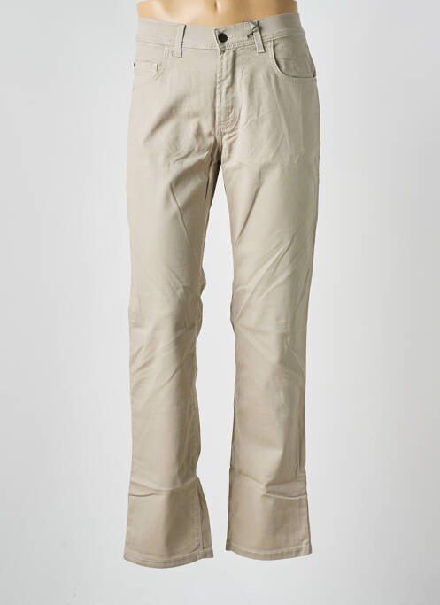 Pantalon droit beige PIONEER pour homme