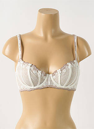 Soutien-gorge blanc PIEGE pour femme