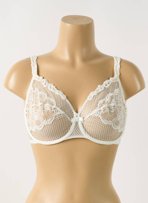 Soutien-gorge blanc MAISON LEJABY pour femme