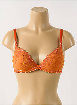 Soutien-gorge haut soutien-gorge moulé haut soutien-gorge moulé orange LISE CHARMEL femme