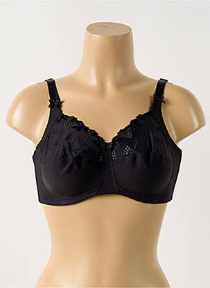 Soutien-gorge sans armature haut soutien-gorge emboitant noir EMPREINTE femme