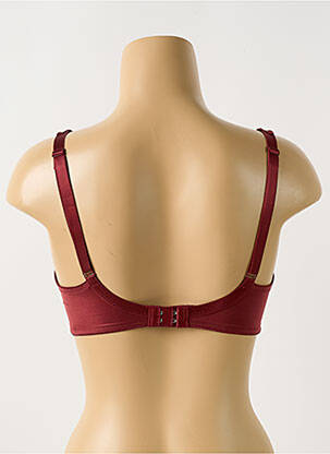 Soutien-gorge sans armature haut soutien-gorge emboitant rouge FELINA femme