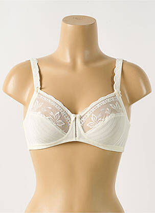 Soutien-gorge sans armature haut soutien-gorge emboitant blanc FELINA femme