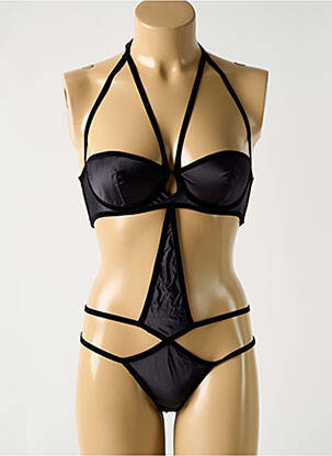 Body lingerie avec armature noir MAISON CLOSE femme