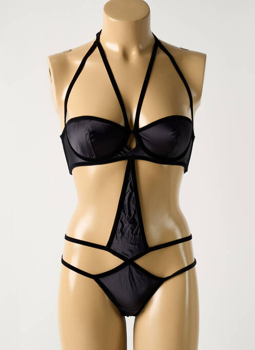 Body lingerie noir MAISON CLOSE pour femme