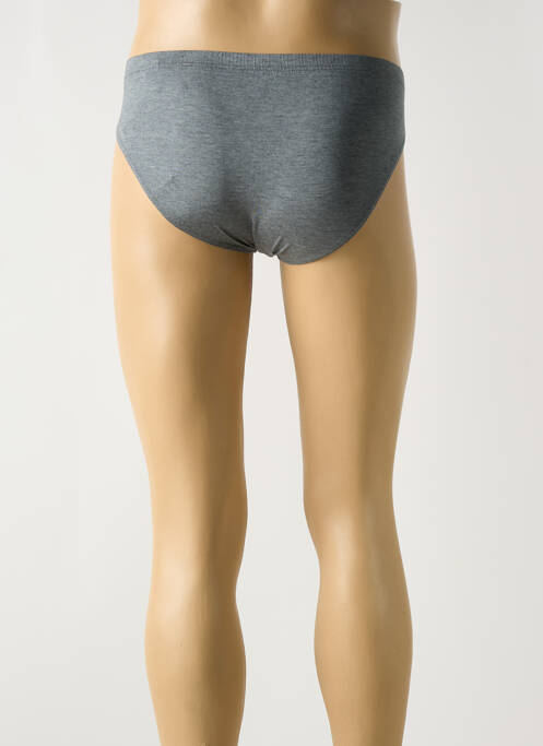Slip gris MEY pour homme