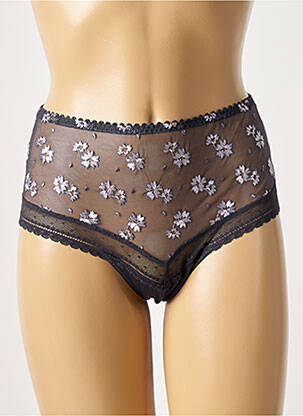 Shorty tulle transparent gris PRIMADONNA femme