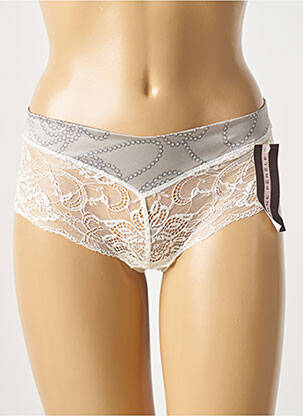 Shorty tissage satiné gris SIMONE PERELE femme