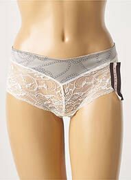 Shorty tissage satiné gris SIMONE PERELE femme