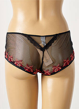 Shorty tulle transparent noir LISE CHARMEL femme