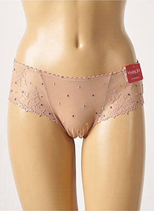 Shorty shorty beige MARIE JO femme