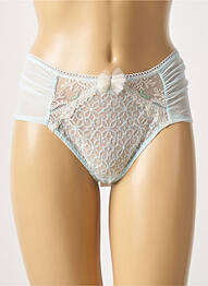 Tanga stretch bleu EMPREINTE femme
