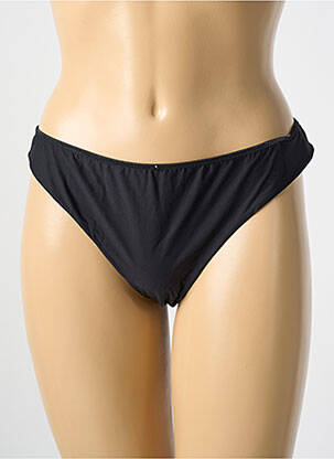 Culotte légère et transparente noir MARI JO femme