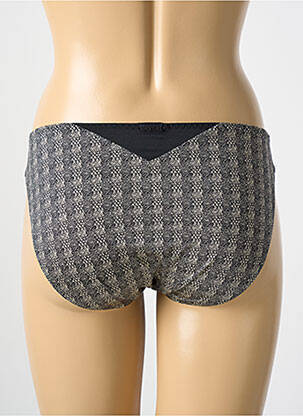 Culotte effet matière satinée noir MARIE JO femme