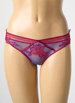 Culotte broderie dentelle de calais bleu LISE CHARMEL femme