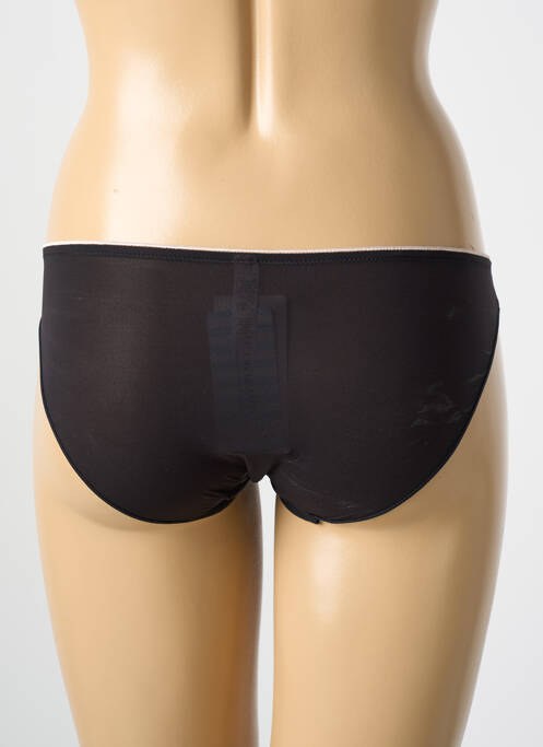 Culotte effet matière satinée noir LEJABY femme