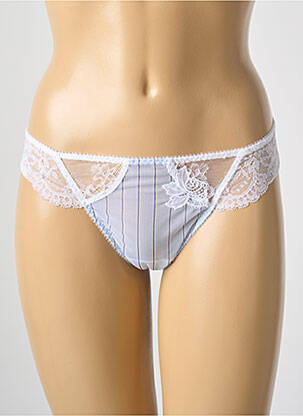 Tanga stretch blanc LISE CHARMEL femme