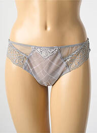 Culotte broderie dentelle de calais gris LISE CHARMEL femme