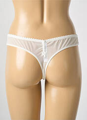 Tanga beige PIEGE pour femme seconde vue