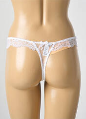 Tanga blanc LISE CHARMEL pour femme seconde vue