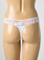 Tanga blanc LISE CHARMEL pour femme seconde vue
